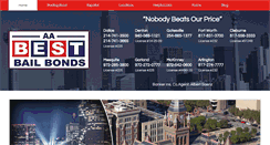 Desktop Screenshot of bestbailbondsdallas.com