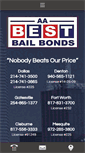 Mobile Screenshot of bestbailbondsdallas.com